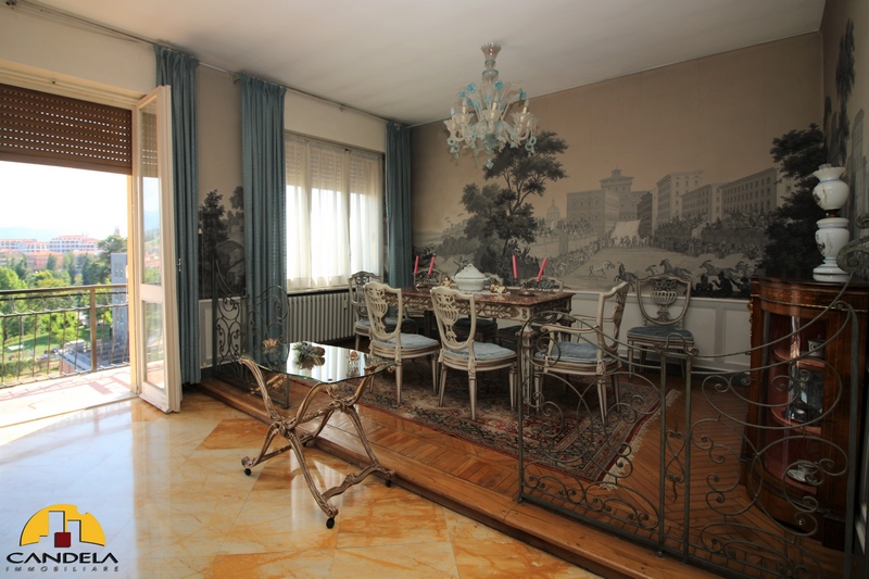 Mondovì Altipiano attico panoramico con vista su Mondovì