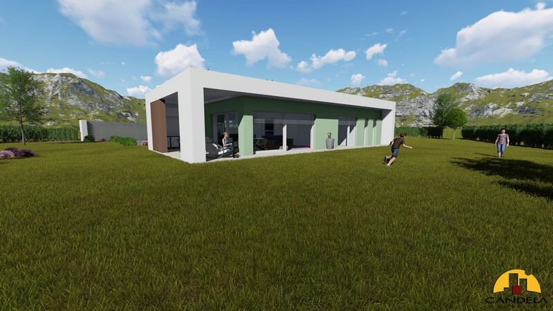 Rustico libero 4 lati con terreno