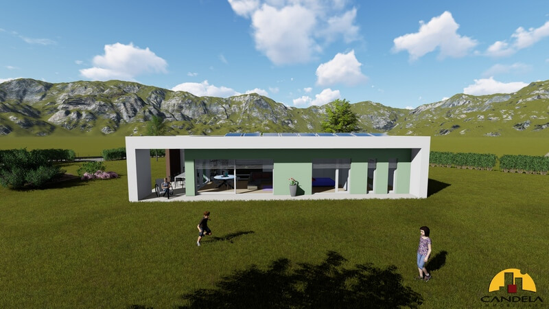 Rustico libero 4 lati con terreno